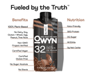 Owyn Zero Sugar Plant Based Chocolate Protein Shake 11.15oz.