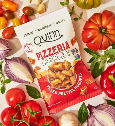 Quinn Cheesy Filled Pizzeria Pretzel Nuggest 5.8oz.