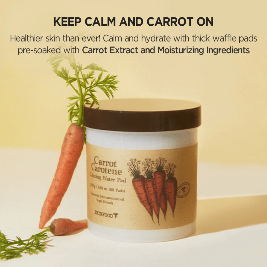 Skinfood Carrot Carotene Calming Water Pads 250g
