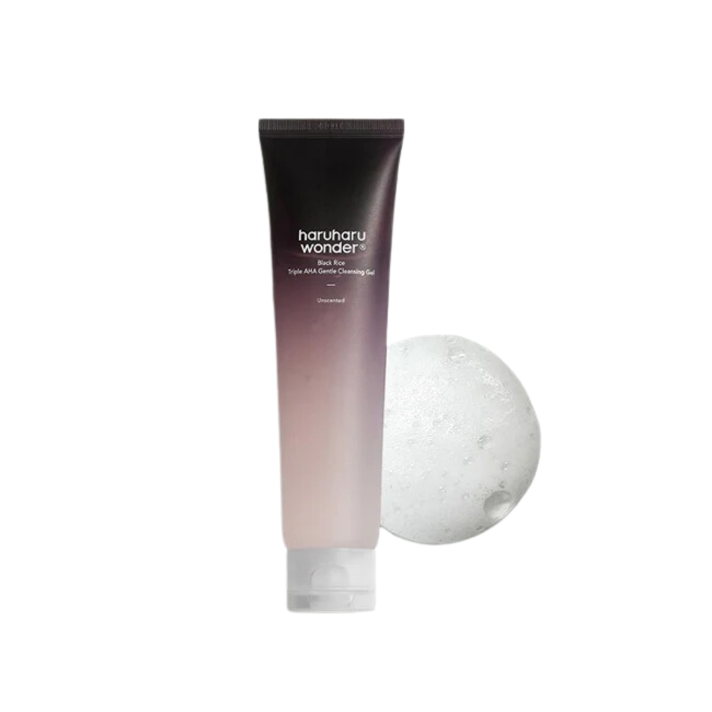 Haruharu Wonder Black Rice Triple AHA Gentle Cleansing Gel 100ml