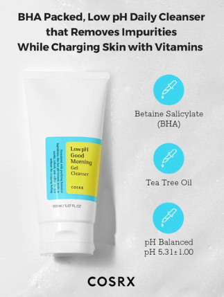 COSRX Low PH Good Morning Gel Cleanser 150ml