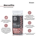 Known Brain Mushrooms Vegan Gummies 60CT