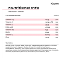 Known Pregnancy Support Vegan Gummies With Folic Acid 60CT