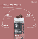 Known Sleep Mushrooms Vegan Gummies 60CT