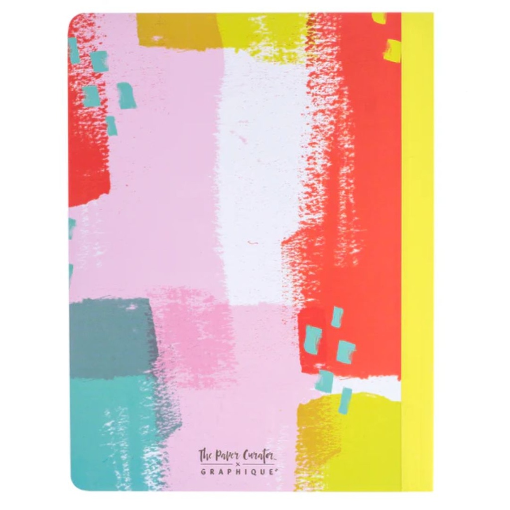 Joyful Abstract Bullet Journal 8in x 10in
