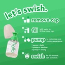 Hello Mouthwash Concentrate Fresh Mint 3.25oz
