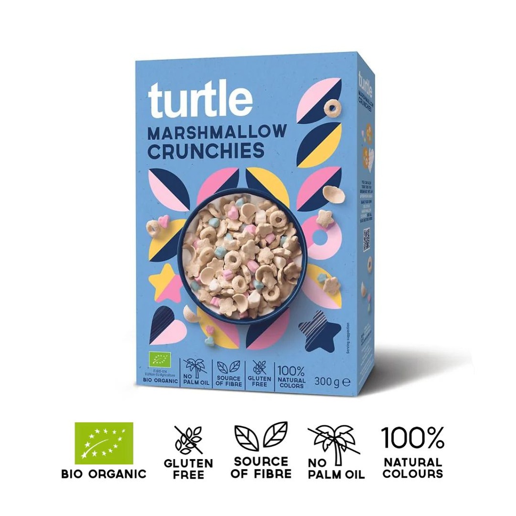 Turtle Cereal Marshmallow Crunchies 300g