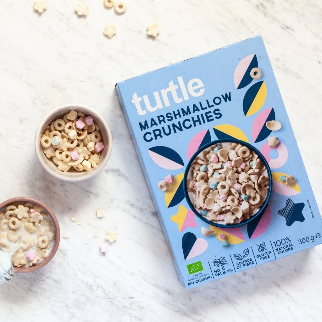 Turtle Cereal Marshmallow Crunchies 300g