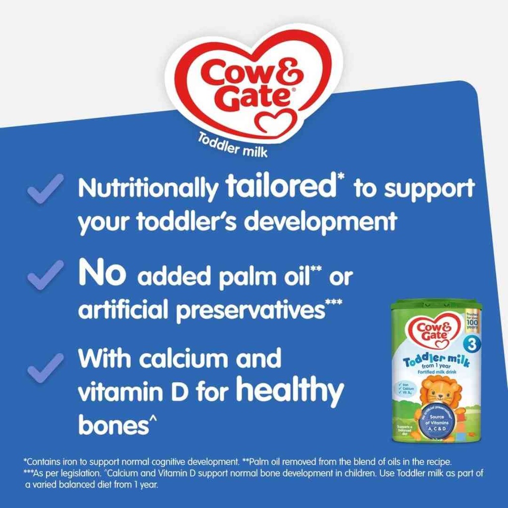 Cow & Gate 3 Growing Up Milk Formula 800g