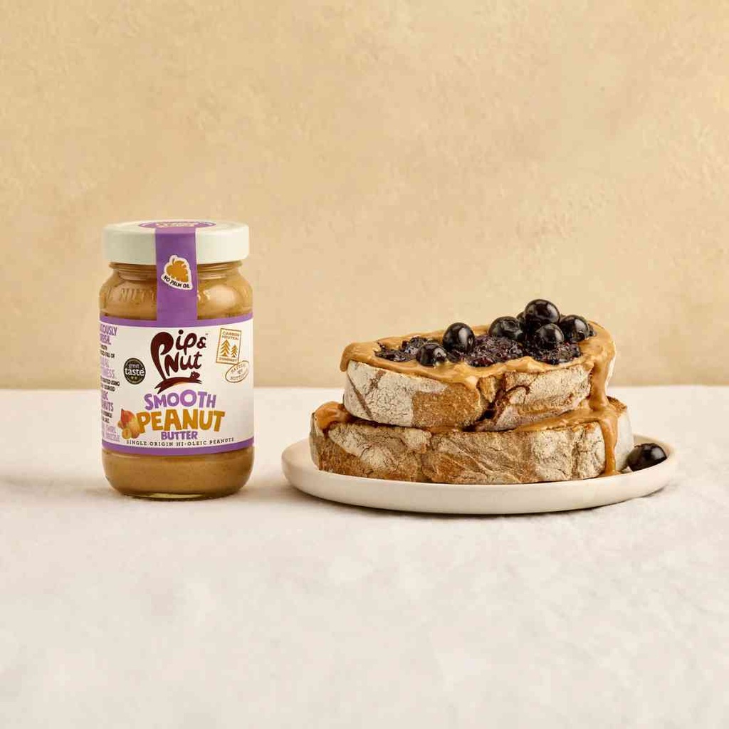Pip & Nut Smooth Peanut Butter 300g