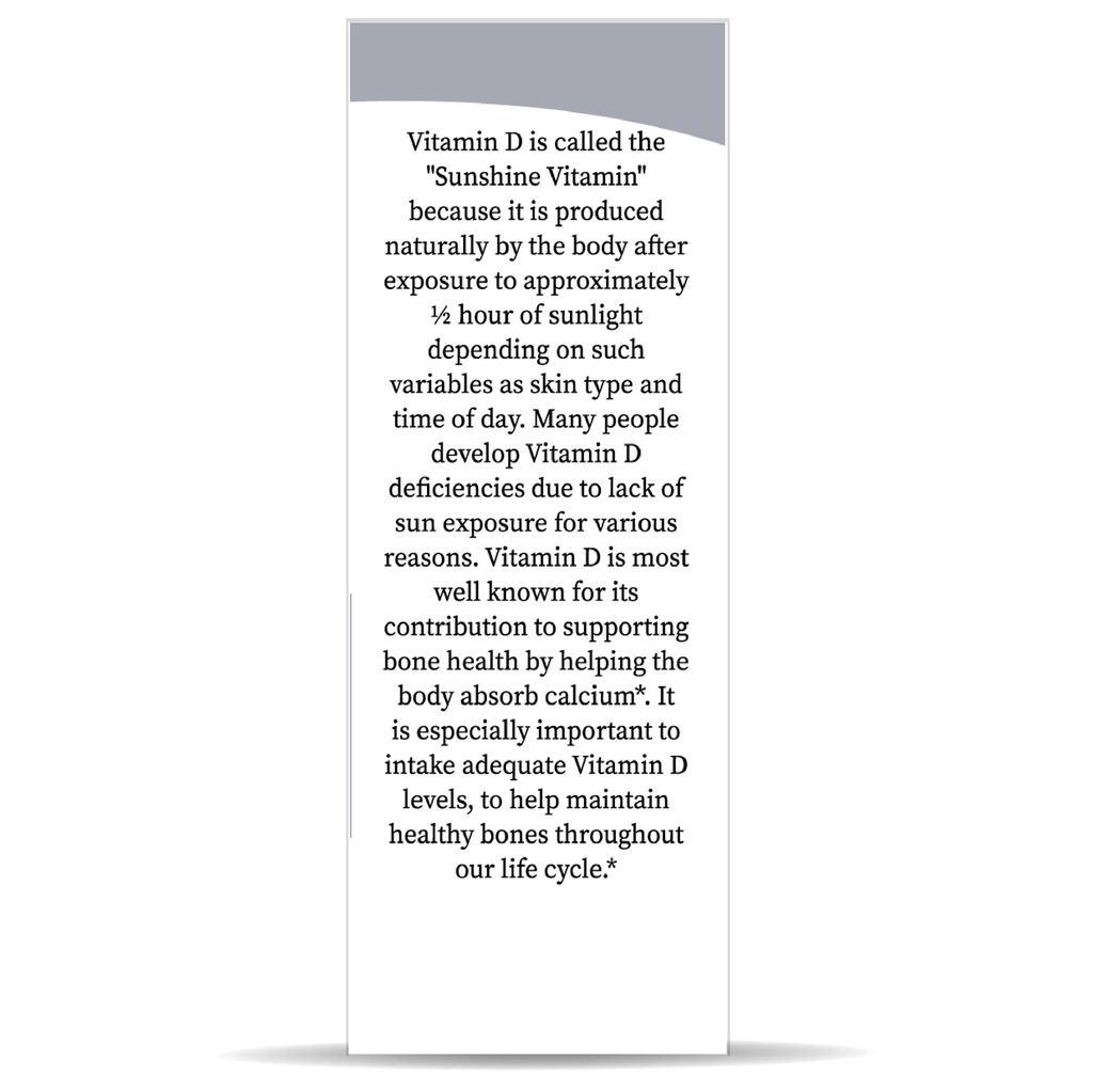 Nature's Answer Vitamin D-3 Drops 0.5oz