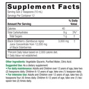 Nature's Answer Sambucus Black Elderberry 4oz