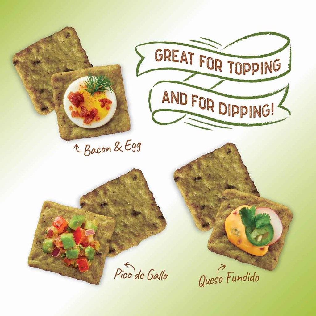 Crunchmaster Avocado Toast Crackers Salt And Pepper 3.54oz