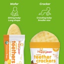 Happy Baby Organic Teether Crackers Sweet Potato And Banana 1.7oz