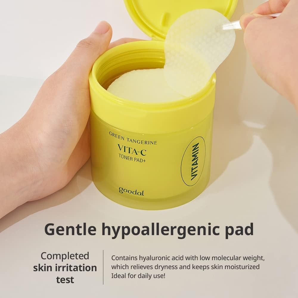Goodal Green Tangerine Vita C Toner Pads 160ml