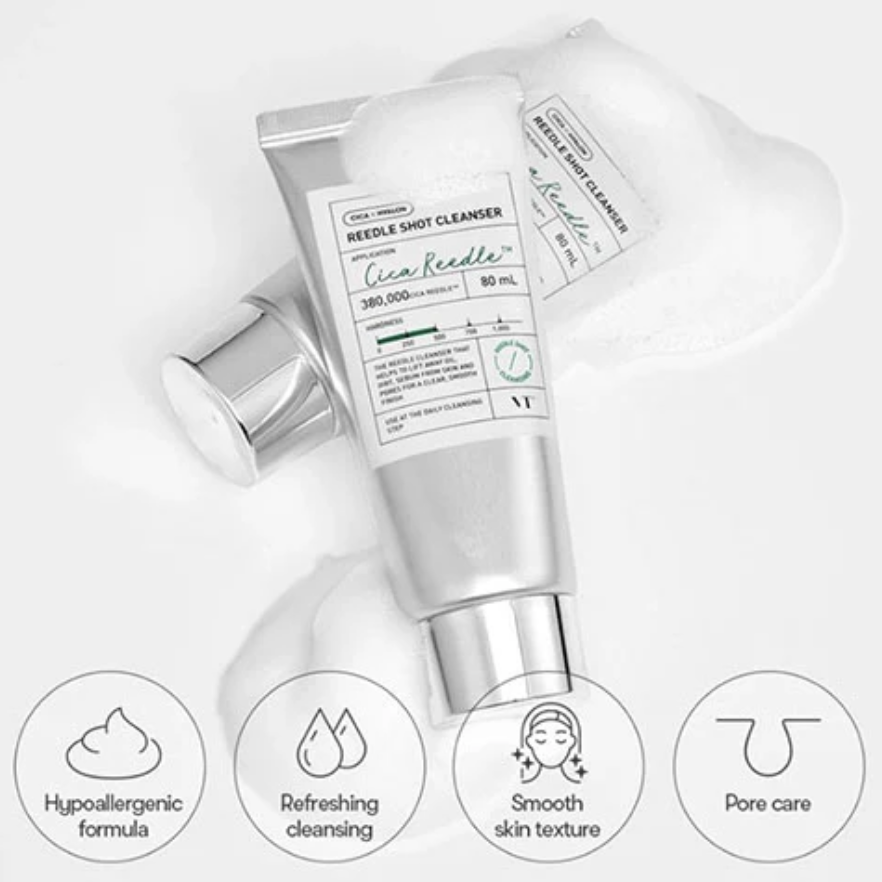 VT Cosmetics Reedle Shot Cleanser 80ml