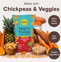 Biena Tasty Thins Chickpeas And Veggies Crisps Hawaiian BBQ 4oz