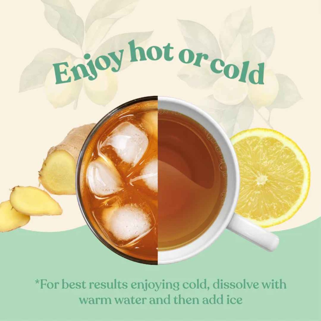 Four Sigmatic Happy Gut Ginger & Lemon Herbal Tea 2.12oz