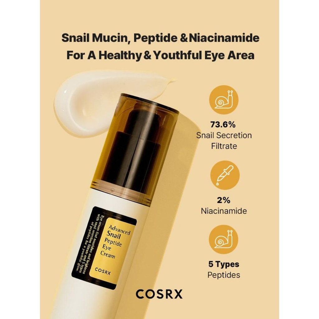 COSRX Advanced Snail Mucin Peptide Eye Cream 25ml