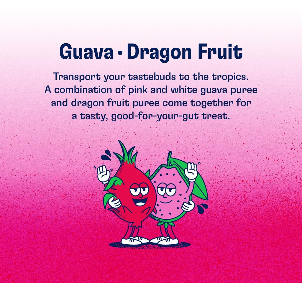Health-Ade Kombucha Guava Dragon Fruit 16oz