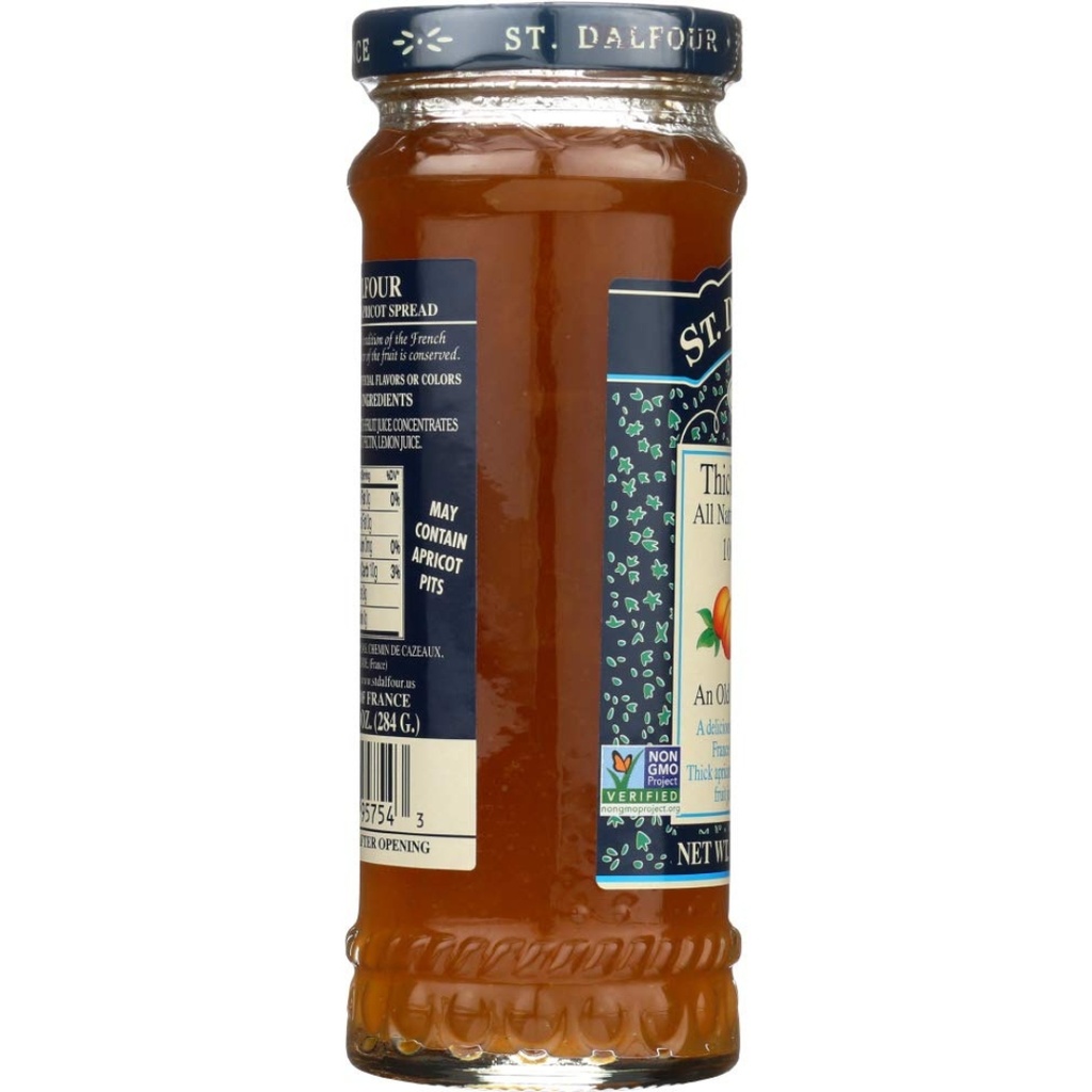 St. Dalfour Deluxe Thick Apricot Spread 10oz