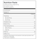 Rip Van Leos Cookies & Creme Sandwich Cookies 1.69oz