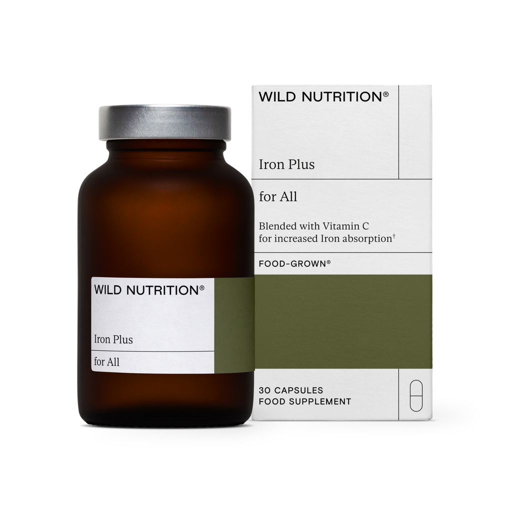 Wild Nutrition Food Grown Iron Plus 30ct