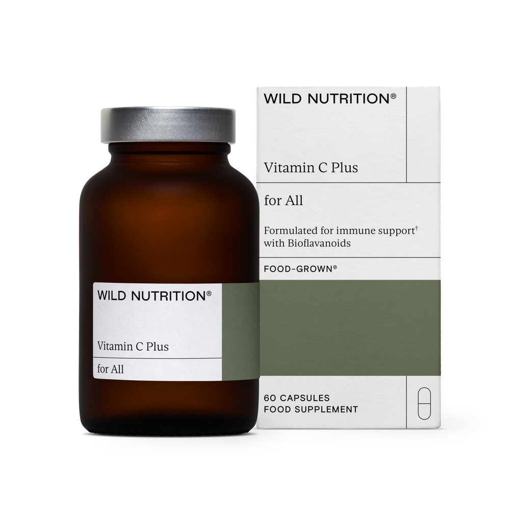 Wild Nutrition Food Grown Vitamin C & Bioflavonoids 60ct