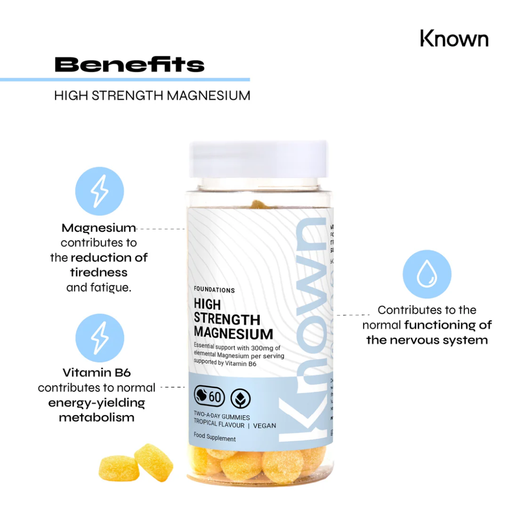 Known Magnesium Vegan Gummies 60ct