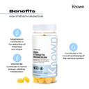 Known Magnesium Vegan Gummies 60ct