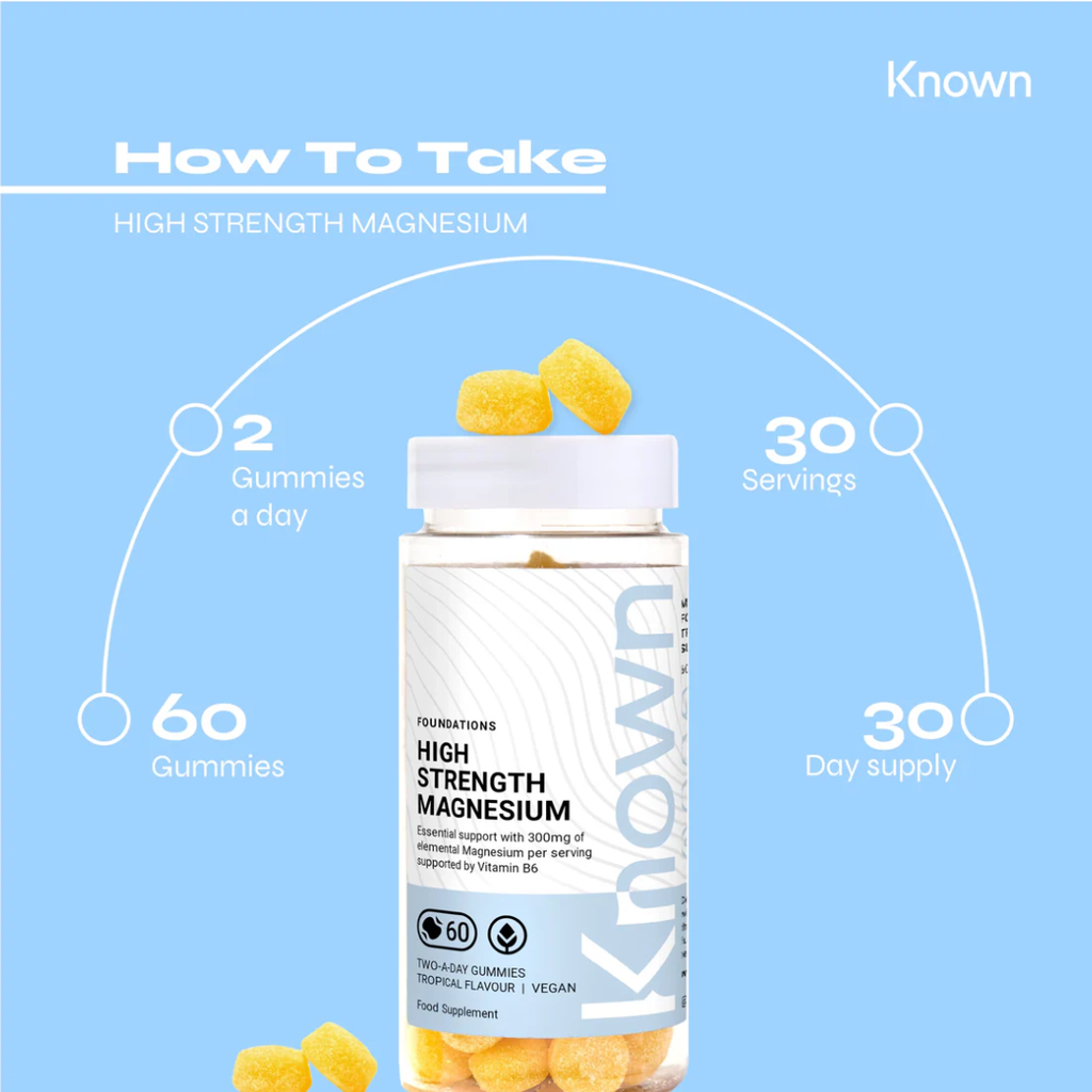 Known Magnesium Vegan Gummies 60ct