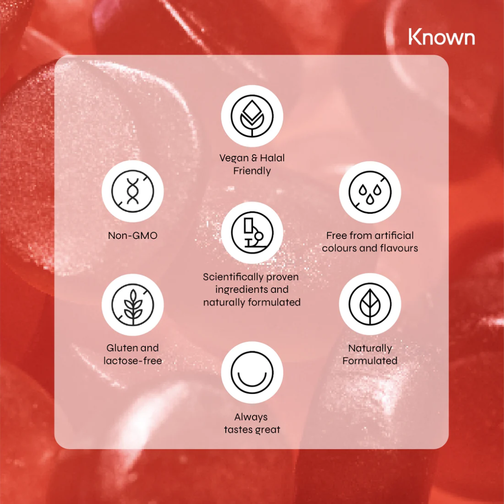 Known Magnesium Vegan Gummies 60ct