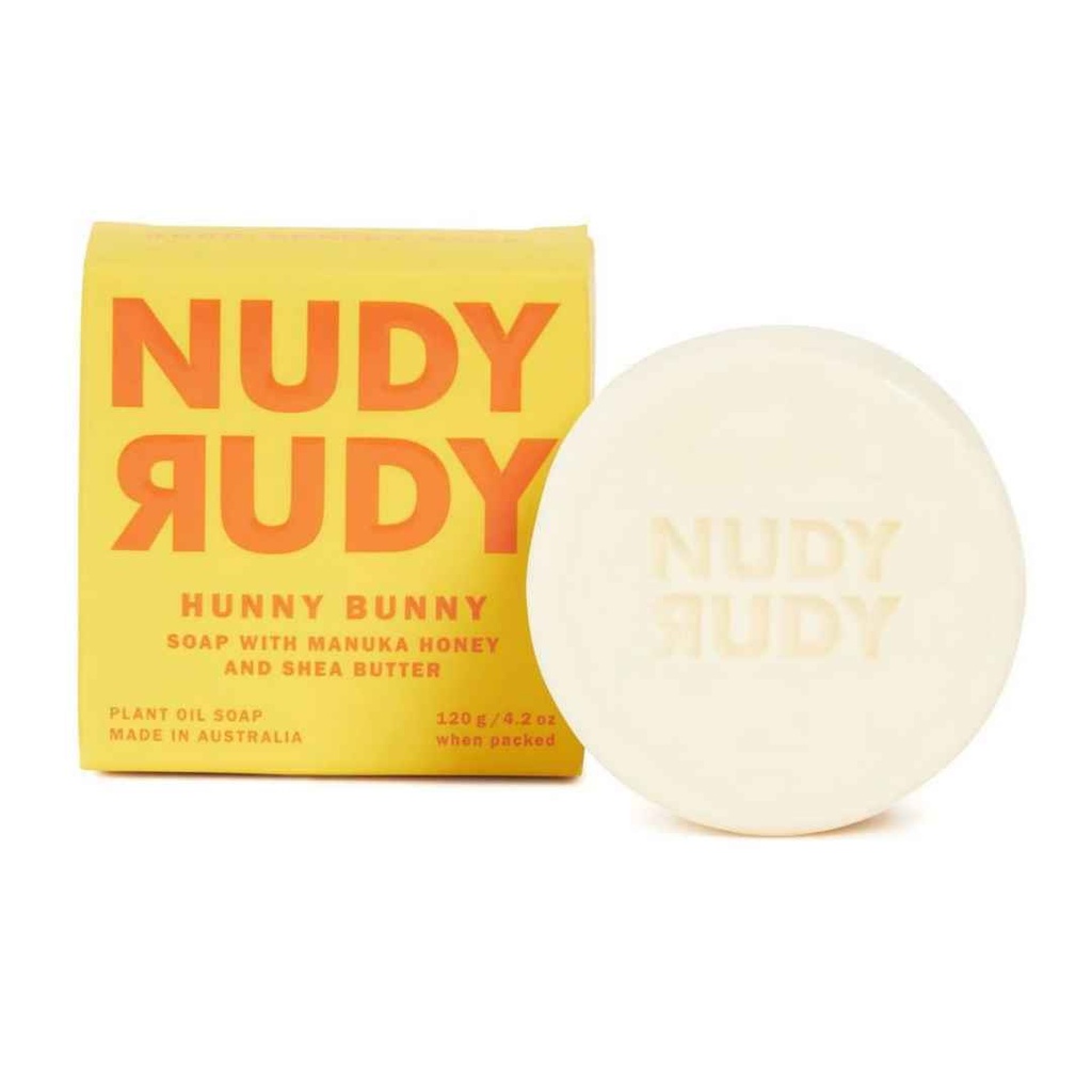 Nudy Rudy Bar Soap With Manuka Honey and Shea Butter 4.2oz