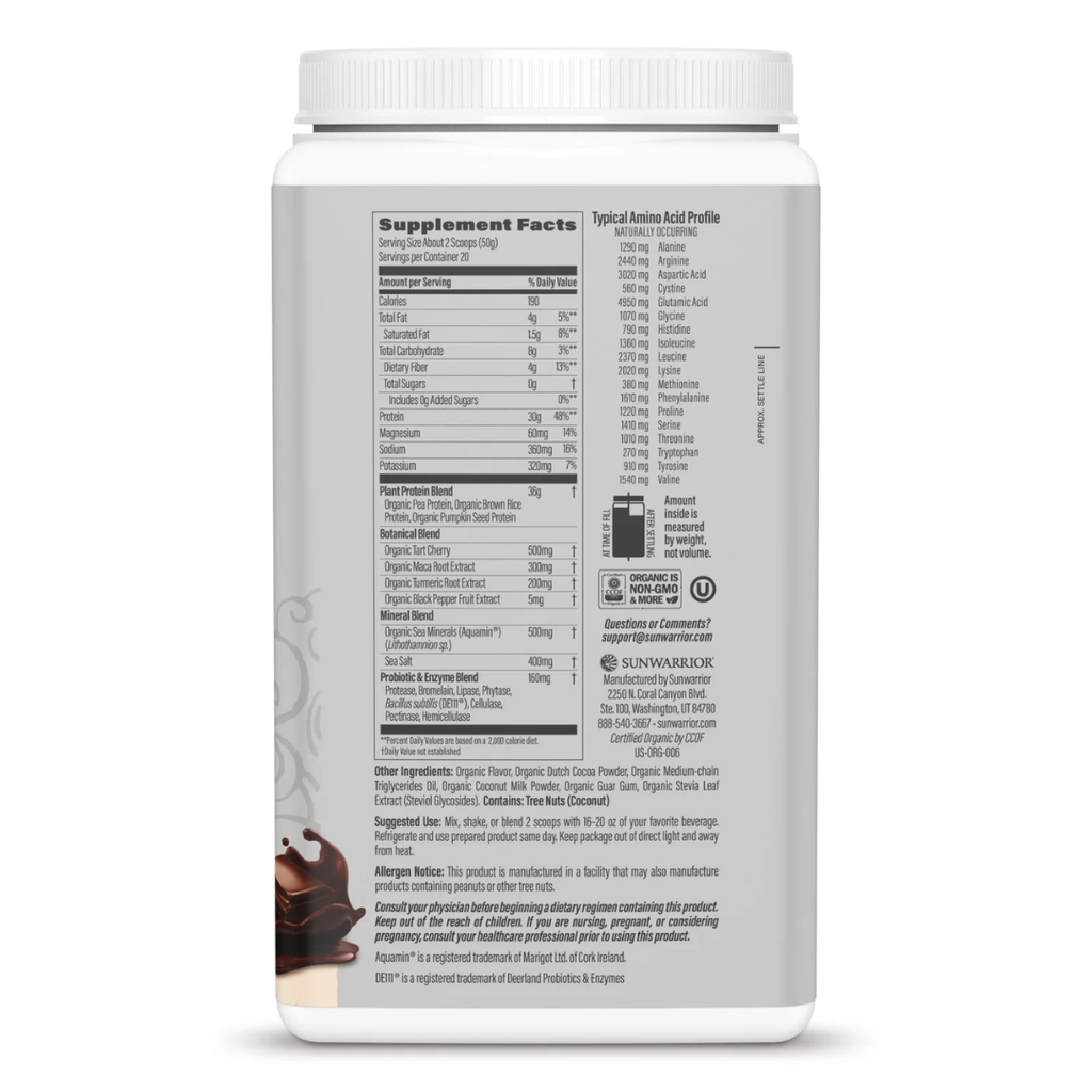 Sun Warrior Active Protein Chocolate 35.2oz