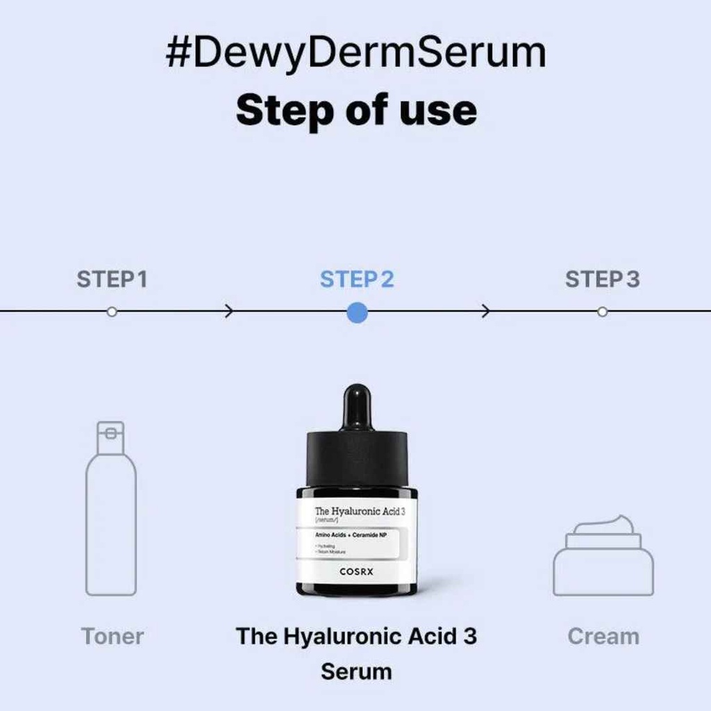 COSRX The Hyaluronic Acid 3 Serum 20ml
