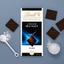 Lindt Excellence Dark Sea Salt Chocolate Bar 100g