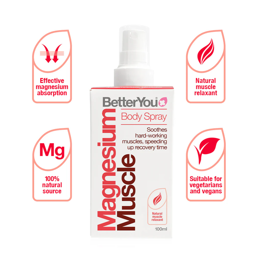 Better You Magnesium Muscle Body Spray 3.38oz