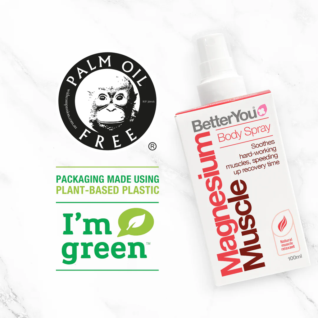 Better You Magnesium Muscle Body Spray 3.38oz