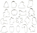 Wilton Holiday Metal Cookie Cutter Set 18pc