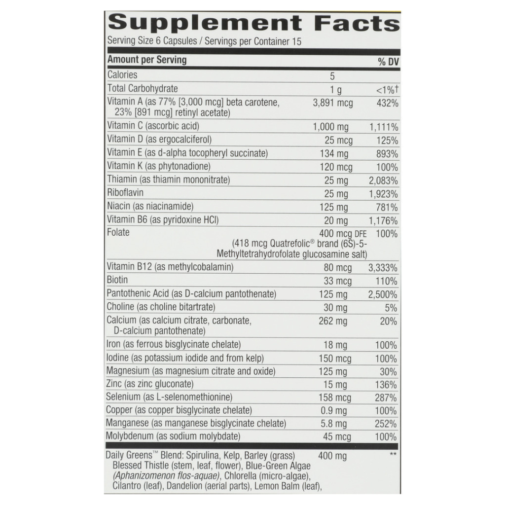 Nature's Way Alive Daily Multi Vitamin 90ct