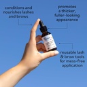 Sky Organics Eyelash Serum with Castor Oil 1oz