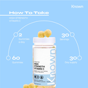 Known High Strength Vitamin C Gummies 30ct