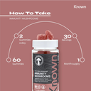 Known Immunity Mushrooms Vegan Gummies 60CT
