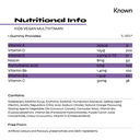 Known Kids Vegan Sugar-Free Multivitamin Gummies 30ct