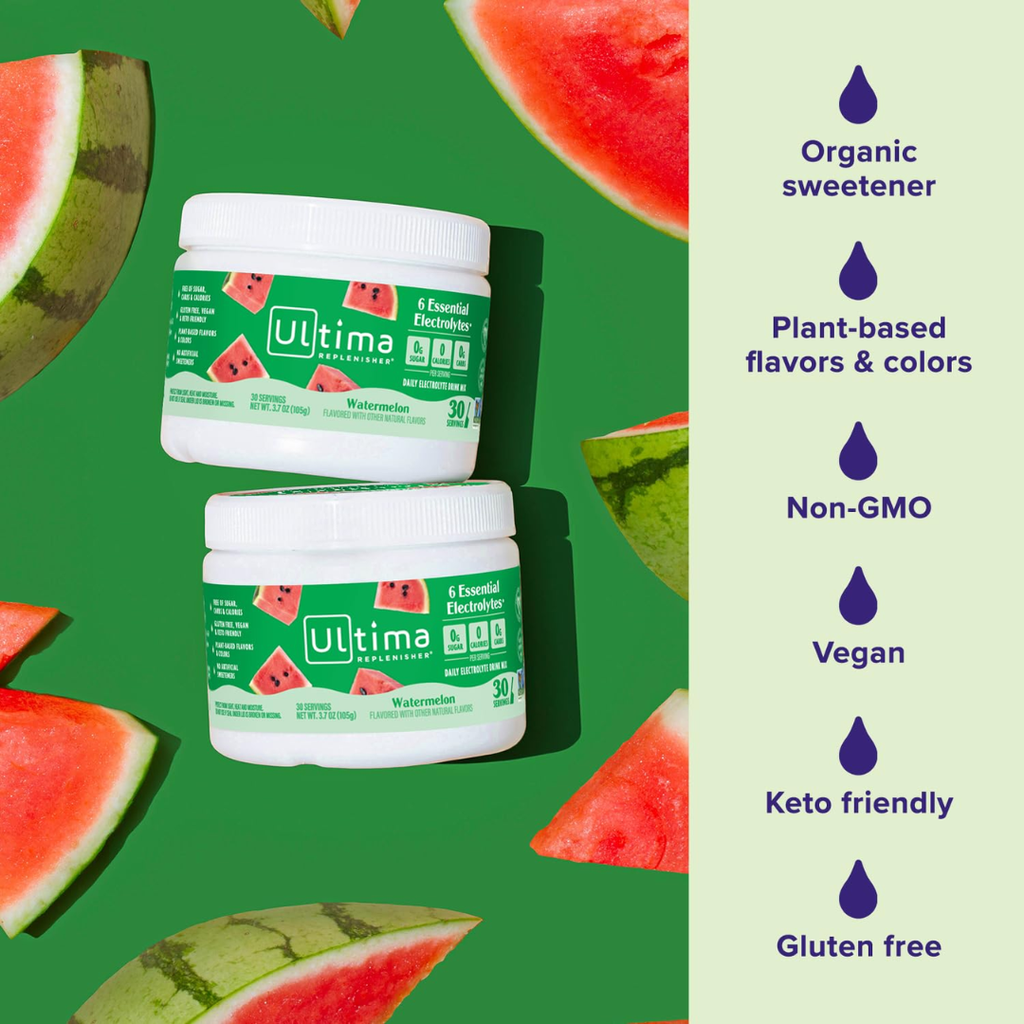 Ultima Replenisher Electrolyte Mix Watermelon 3.7oz