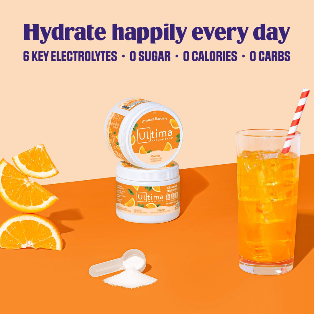 Ultima Replenisher Electrolyte Powder Orange 3.6oz