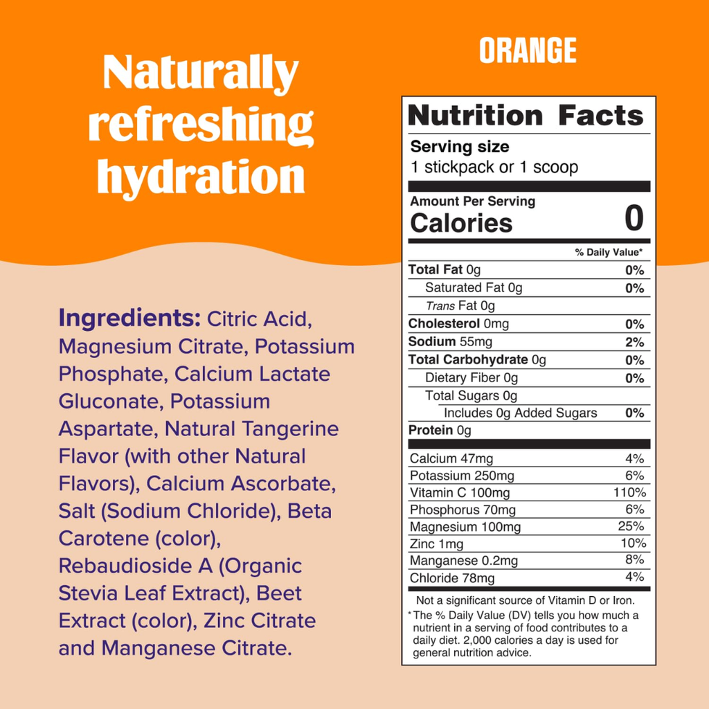 Ultima Replenisher Electrolyte Powder Orange 3.6oz