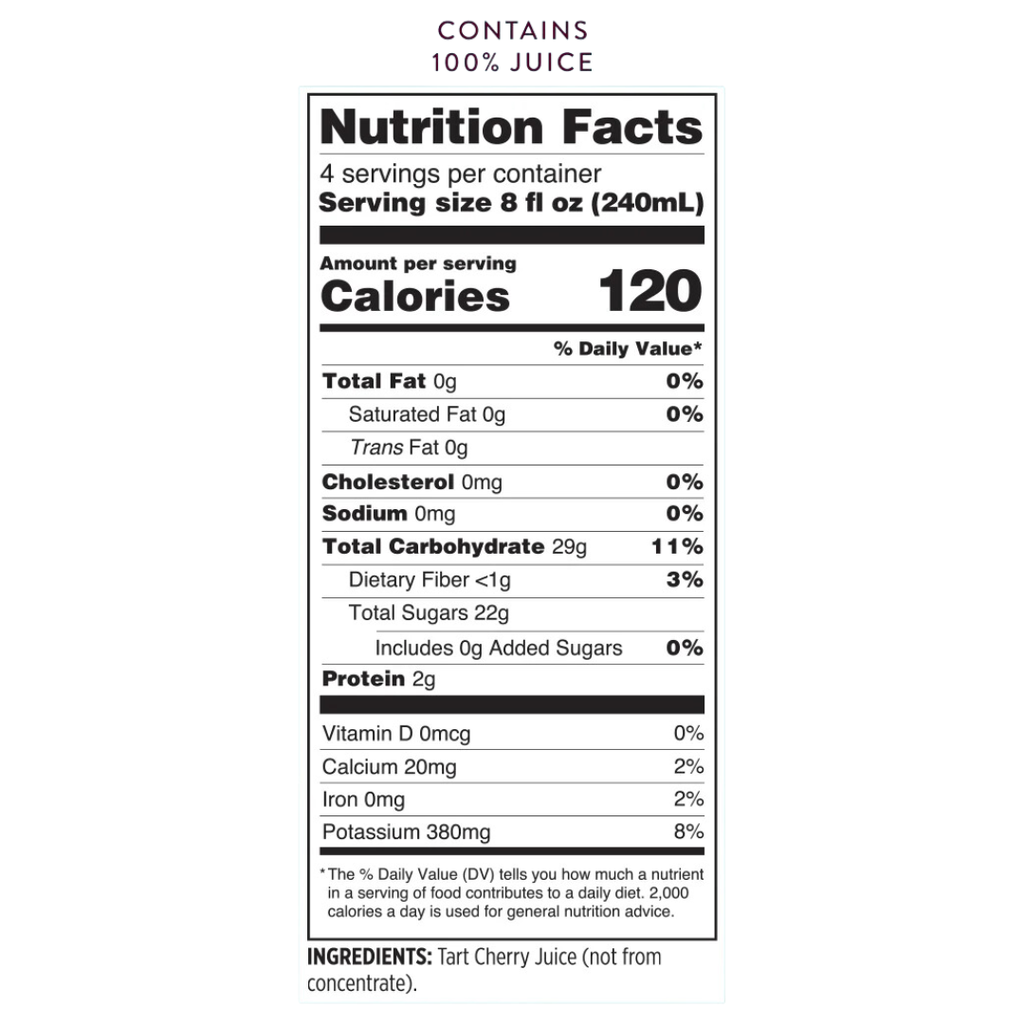 Antioxidant Solutions 100% Tart Cherry Juice 32oz