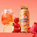 Wildwonder Prebiotic + Probiotic Sparkling Drink Strawberry Passion 12oz