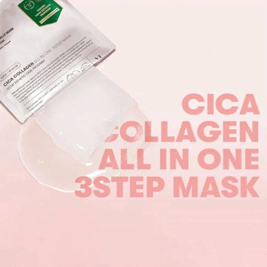 VT Cosmetics Cica Collagen All-In-One 3-Step Mask